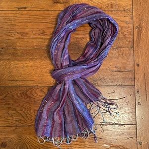 Purple lightweight scarf ALL SCARVES 3/$12